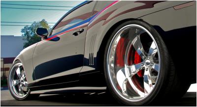 Customized Rims  on Unique Custom Hot Rods For Clientel That Won Numerous Awards
