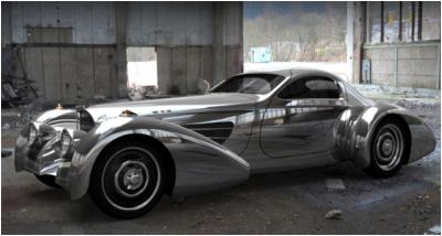 Deco Rides Bugatti Replica