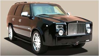 Luxury Rolls Royce Phantom SUV
