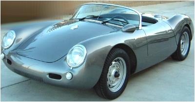 Vintage Spyders Porsche 550 Spyder replica